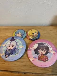 東方Project 缶バッジ 4種セット