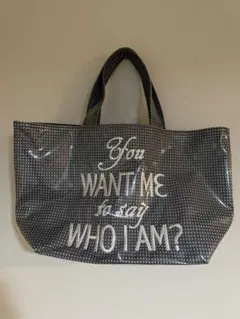 極美品GU キムジョーンズ　ロゴ刺繍 ビッグトートバッグのサムネイル
