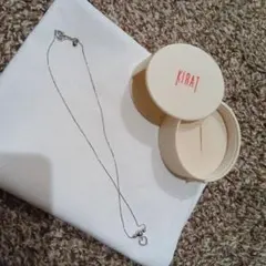 KIRAT ネックレス ハートモチーフ シルバーカラー