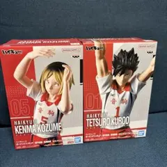 ハイキュー!! 孤爪研磨・黒尾鉄朗 セカンドユニフォームver. フィギュア
