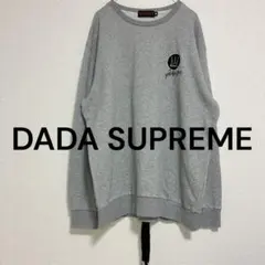 【DADA SUPREME】美品 スウェット　トレーナー　M　刺繍　ロゴ　古着