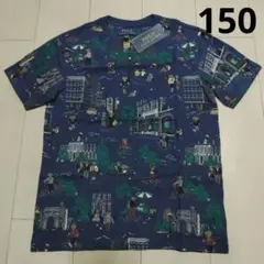 【新品】総柄　ポロベア　ポロ　Tシャツ 150　タグ付