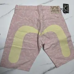 EVISU ベージュ柄 シャツ ショートパンツ セット | Mercari