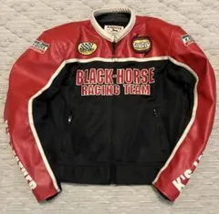 KADOYA K’S LEATHER ジャケット LL BLACK HORSEのサムネイル