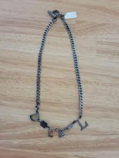 希少　DIESEL　ロゴ　A-LETTERS CHARM ネックレス　ディーゼル