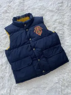 美品　Ralph Lauren ラルフローレン　リバーシブル　ダウンベスト160