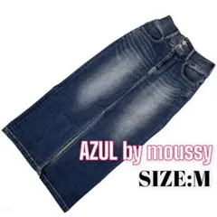 ⭐️A313⭐️ AZUL ♥ ハイウエスト フロントスリット デニム スカート