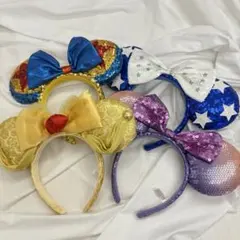 ディズニー ♡ カチューシャ ♡ スパンコール ♡セット