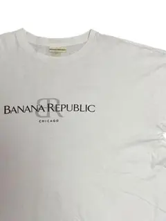 【banana republic】90s usa製 ロゴTee Chicago