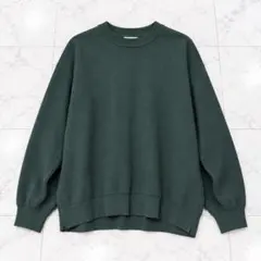 GU 深緑 ニット セーター Sサイズ オーバーサイズ