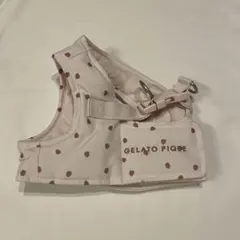 【値下げ】GELATO PIQUE 犬用ハーネス イチゴ柄　Lサイズのサムネイル