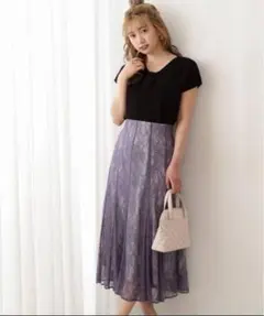 レースマーメイドスカート　プロポーションボディドレッシング