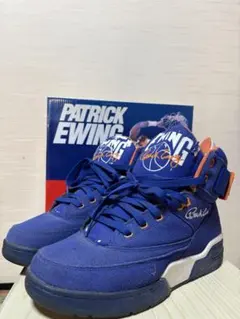 Ewing Athletics 33 HI /USA9 ブルー スニーカーのサムネイル