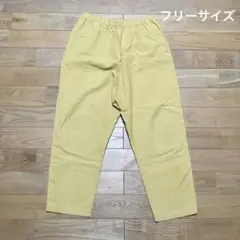 SM2 サマンサモスモス パンツ リネンパンツ 無地 マスタード イエロー