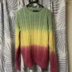 Polo Ralph Lauren グラデーションニット M