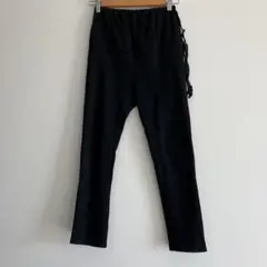 西松屋　マタニティ スウェット パンツ　裏起毛　L ブラック　黒