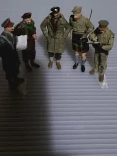 ジオラマ WW1 イギリス軍ICM 1/35 第一次世界大戦 塹壕シーン 完成品
