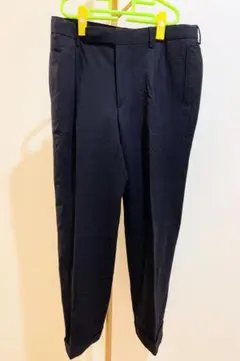 CIVIDINI ネイビー スラックス パンツ　50