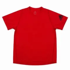 adidas 赤 ショートスリーブ トレーニングウェア　メンズＬサイズ
