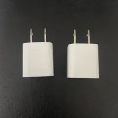 Apple ホワイト 電源アダプター 2個セット