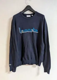 00s LACOSTE ラコステ ビッグロゴ コットントレーナーのサムネイル
