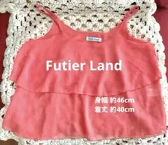 Futier Land シフォン フリル キャミソール フリーサイズのサムネイル