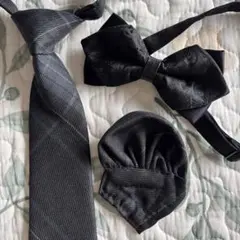 ネクタイ&チーフと蝶ネクタイセット(13)