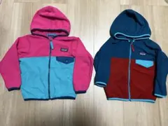 Patagonia パタゴニア　フリース　パーカー　双子　ジャケット　80