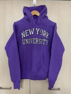 Champion リバースウィーブ USA製 赤単 NYU 肉厚 パーカー XL - メルカリ