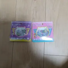 即発　ちいかわおはじき風シール 2点セット