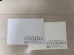 YOSHIKI ディナーショー　１００回記念　封筒