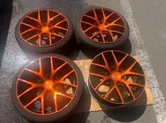 札幌発】ハイエース用20インチ8.5J エムテクノホイール4本セット