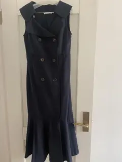 ★SNIDEL ビッグカラー　トレンチジャンバースカート★スナイデル