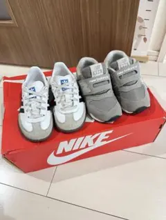 キッズスニーカー2足セット｜ニューバランス996＋adidas ほぼ未使用
