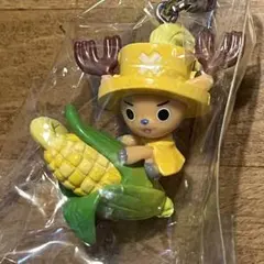 【チョッパー】　ワンピース　ご当地　ビーズマスコット　北海道　とうもろこし