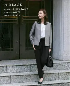 スーツ レディース パンツスーツ 3点セット