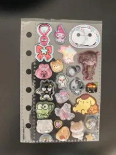 おすそ分け サンリオ ボンボンドロップシール シナモロール　おぱんちゅうさぎ