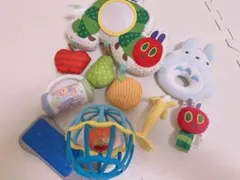 赤ちゃん向けおもちゃセット アンパンマンボール　はらぺこアオムシ　美品