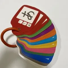 ひらがな 知育カード リング付き　学研