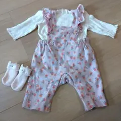 Combi mini ロンパース ＆プティマイン　ロンパース靴下セット