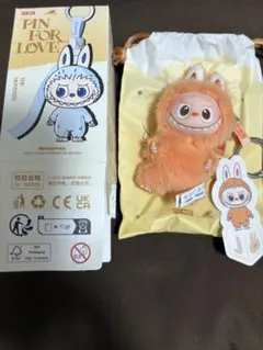 PIN FOR LOVEシリーズ イニシャル　ペンダント【 Ｊ 】　ラブブ　正規