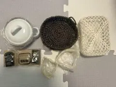 雑貨セット(ホーロープチポット、小物入れ、磁石)