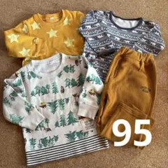 裏起毛トレーナー　95