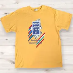 '97バドミントン　記念Tシャツ ヨネックス　ヴィンテージ　サイン入り