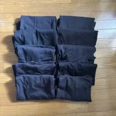 【UNIQLO】まとめ売り 黒Tシャツ 10枚セット