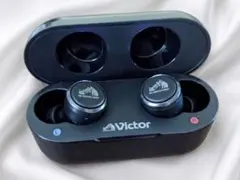 Victor　ワイヤレスイヤホン　KENWOOD　黒　ブラック　Type-Cのサムネイル