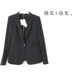 986 新品 BEIGE, ベイジ LUIZA テーラードジャケット6 ブラックのサムネイル