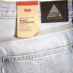 Levi's silverTab W34 L30 シルバータブバギーカーペンター