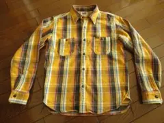 Pherrow's(フェローズ) チェック ヘビーネルシャツ サイズ38