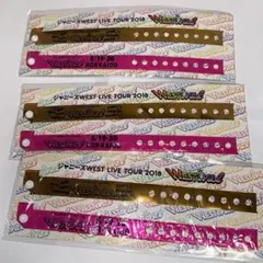 ジャニーズWEST 2018 リストバンド ピンク3個